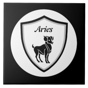 Aries-Symbol Fliese