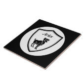 Aries-Symbol Fliese (Seite)