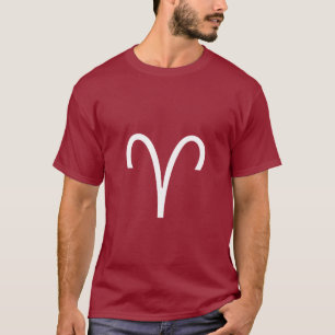 Aries-Symbol - Individuell angepasst T-Shirt
