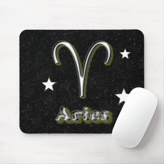 Aries-Symbol Mousepad (Mit Mouse)