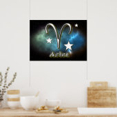 Aries-Symbol Poster (Küche)