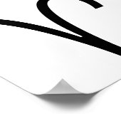 Aries Symbol Ram Zodiac Sign Poster (Ecke)