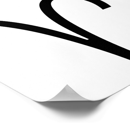 Aries Symbol Ram Zodiac Sign Poster (Ecke)