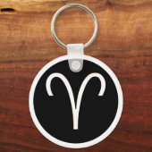 Aries-Symbol Schlüsselanhänger (Vorderseite)