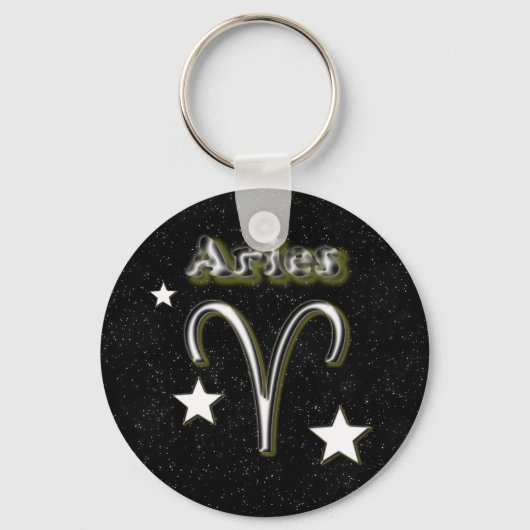 Aries-Symbol Schlüsselanhänger (Vorderseite)
