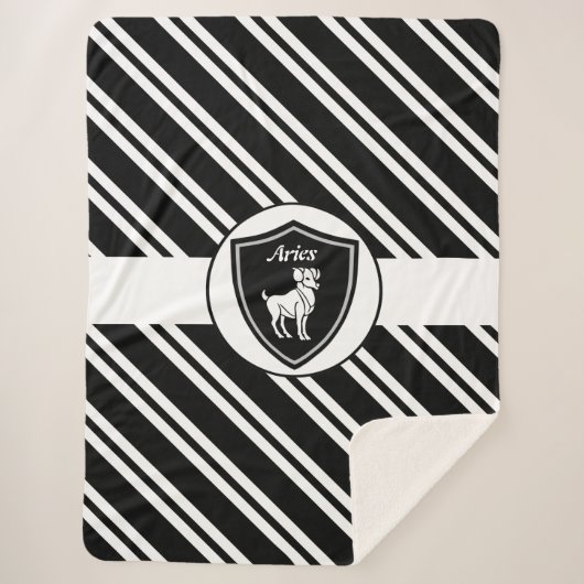 Aries-Symbol Sherpadecke (Vorderseite)
