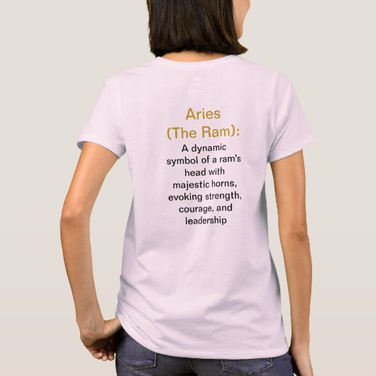 Aries T - Shirt (Rückseite)