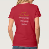 Aries T - Shirt (Rückseite)