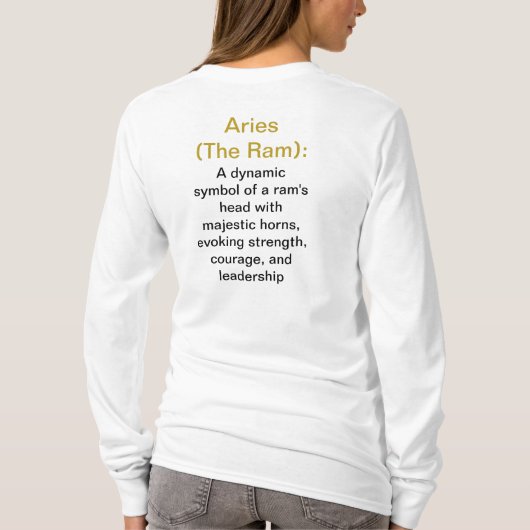 Aries T - Shirt (Rückseite)