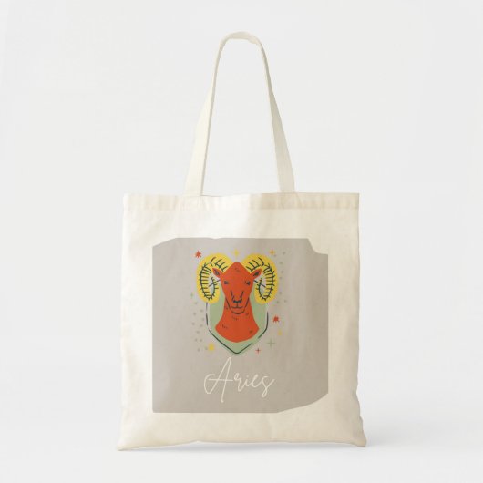 Aries-Taschentuch Tragetasche (Vorne)