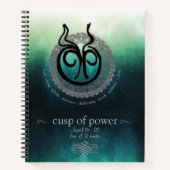 Aries-Taurus Cusp Spiral Notebook Notizblock (Vorderseite)