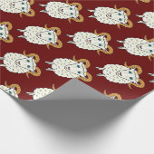 Aries the Ram Geschenkpapier (Ecke)