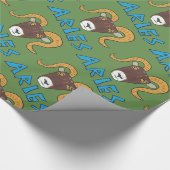 Aries the Ram Geschenkpapier (Ecke)