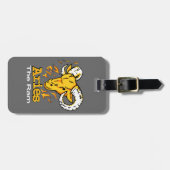 Aries The Ram Horoskop ID Gepäckanhänger (Vorderseite horizontal)