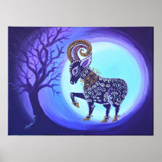 Aries the Ram Poster