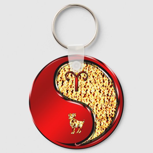 Aries the Ram Schlüsselanhänger (Vorderseite)