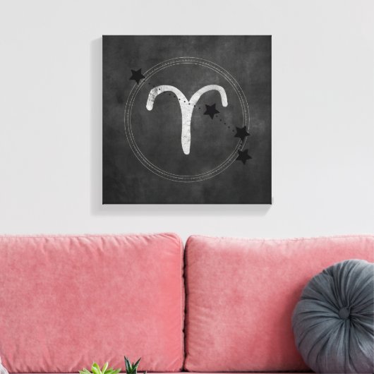 Aries the Ram zodiac constellation stars Leinwanddruck (Insitu (Wohnzimmer))