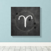 Aries the Ram zodiac constellation stars Leinwanddruck (Insitu (Holzboden))