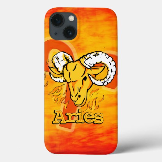 Aries The Ram zodiac fire sign iphone 6 case (Rückseite)