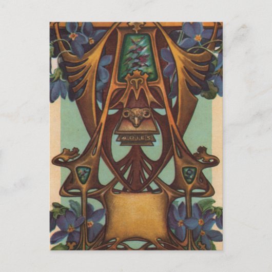 Aries the Ram - Zodiac Postkarte (Vorderseite)