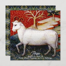 Aries the Ram Zodiac Sign Birthday Party