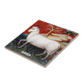Aries the Ram Zodiac Sign Birthday Party Fliese (Seite)