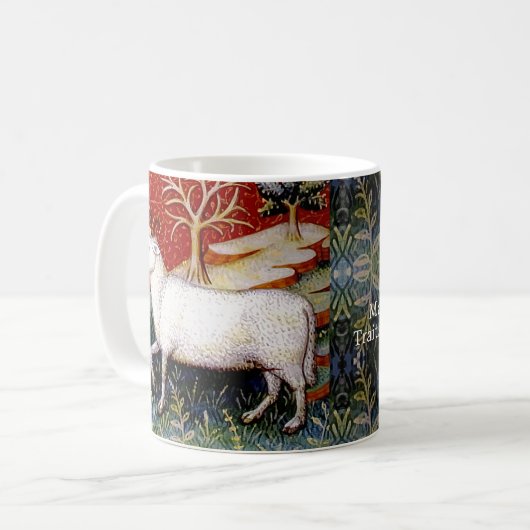 Aries the Ram Zodiac Sign Birthday Party Kaffeetasse (Vorderseite Links)