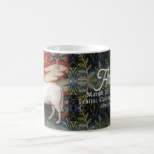 Aries the Ram Zodiac Sign Birthday Party Kaffeetasse (Mittel)