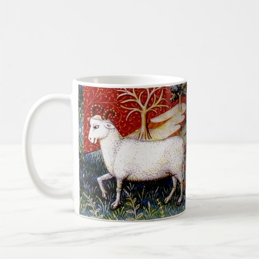 Aries the Ram Zodiac Sign Birthday Party Kaffeetasse (Links)