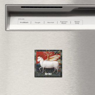 Aries the Ram Zodiac Sign Birthday Party Magnet