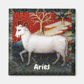 Aries the Ram Zodiac Sign Birthday Party Magnet (Vorne)