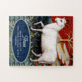 Aries the Ram Zodiac Sign Birthday Party Puzzle (Horizontal)
