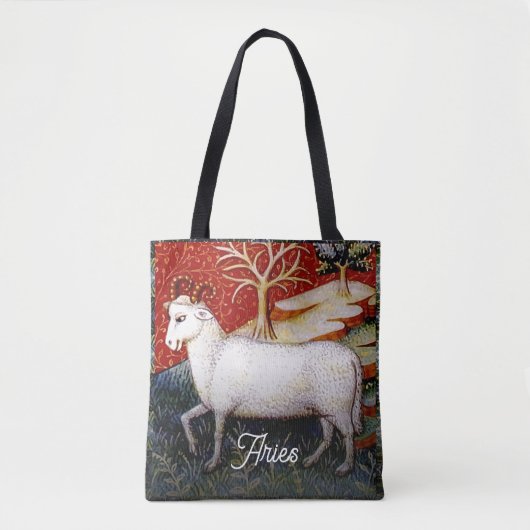 Aries the Ram Zodiac Sign Birthday Party Tasche (Vorderseite)