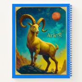 Aries the Ram Zodiac Sign Journal Notizblock (Rückseite)