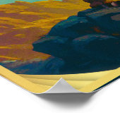 Aries the Ram Zodiac Sign Poster (Ecke)