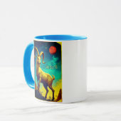Aries the Ram Zodiac Sign Tasse (Vorderseite Links)