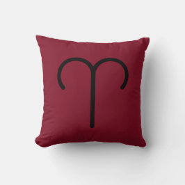 Aries Throw Pillow Kissen