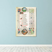 Äries und ein Mann, der Bäume gefällt Leinwanddruck (Insitu (Holzboden))