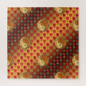 Äries und Holzpferd Puzzle (Vertikal)