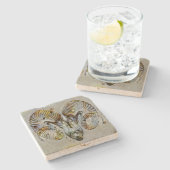 Aries Venice Steinuntersetzer (Seitenansicht)