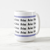 Aries Vibes Kaffeetasse (VorderseiteRechts)