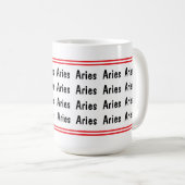 Aries Vibes Kaffeetasse (VorderseiteRechts)