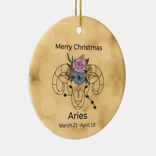 Aries Vintag Inspiriert Weihnachtsschmuck (Rechts)