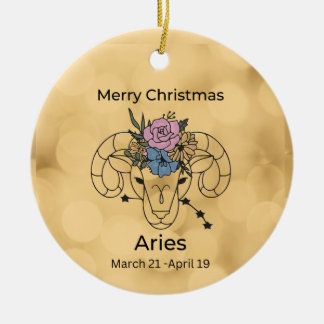 Aries Vintag Inspiriert Weihnachtsschmuck