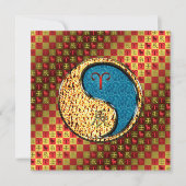 Aries & Water Dragon Karte (Vorderseite)