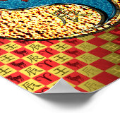 Aries & Water Dragon Poster (Ecke)