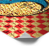 Aries & Water Rat Poster (Ecke)