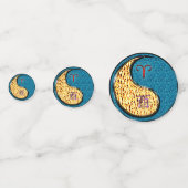 Aries & Water Rooster Konfetti (Vorderseiten)