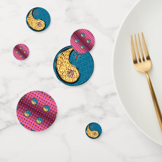 Aries & Water Rooster Konfetti (Gruppe)