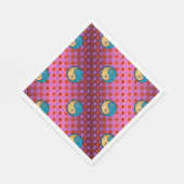 Aries & Water Rooster Serviette (Ecke)